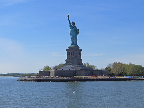 Statue of Liberty near Cape Liberty