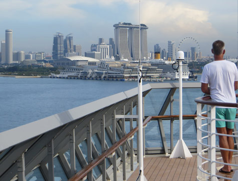 Cruise Port in Asia