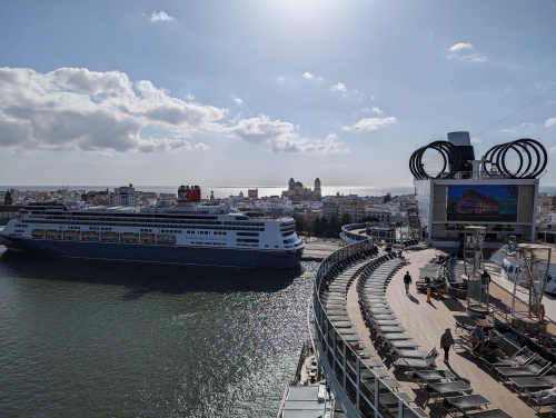 Cruise Port in Cadiz Spain