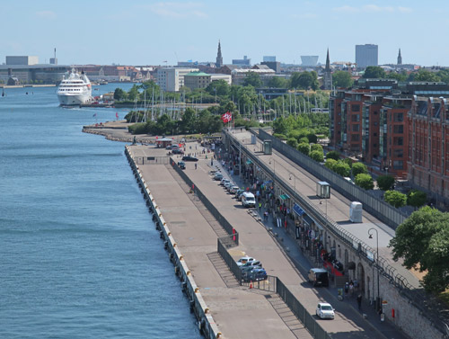 Cruise Port in Copenhagen Denmark