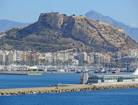 Cruise Port in Spain