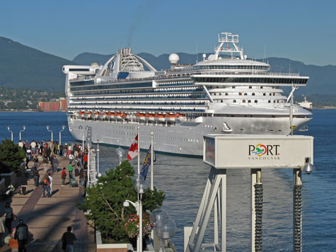 vancouver cruise terminal map